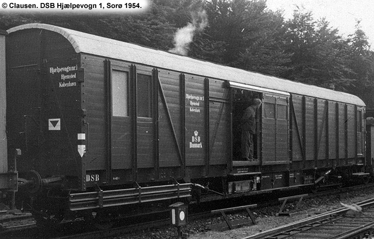 DSB Hjælpevogn nr. 1 DSB Hjælpevogn nr. 1