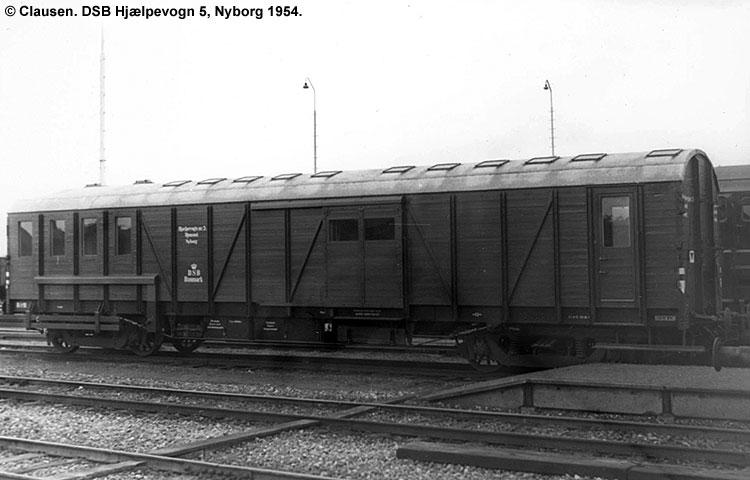 DSB Hjælpevogn nr. 5 DSB Hjælpevogn nr. 5