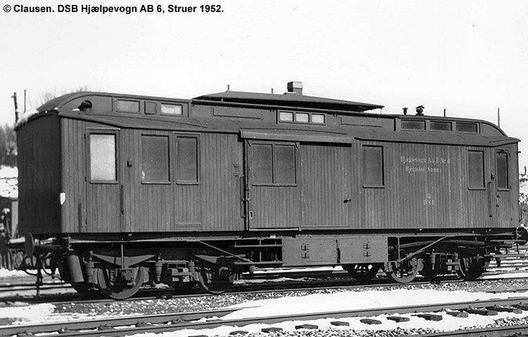 DSB Hjælpevogn A & B nr. 6 DSB Hjælpevogn A & B nr. 6