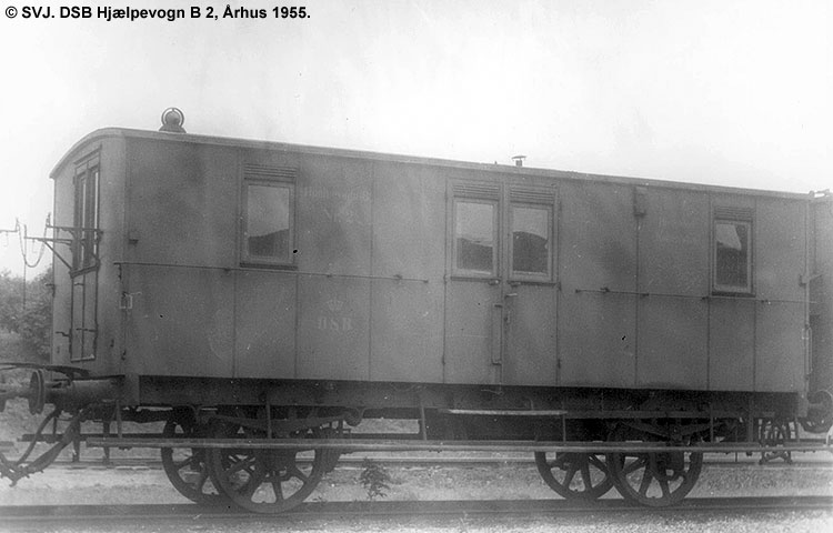 DSB Hjælpevogn B nr. 2 DSB Hjælpevogn B nr. 2