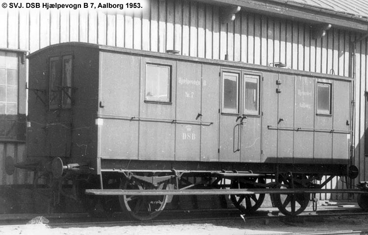 DSB Hjælpevogn B nr. 7 DSB Hjælpevogn B nr. 7