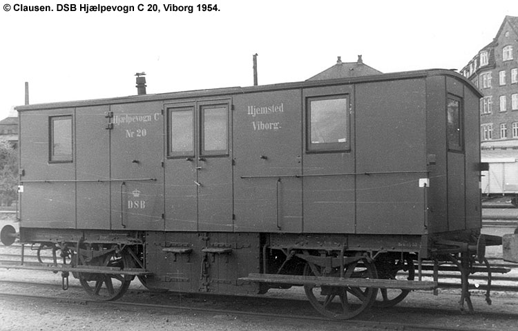 DSB Hjælpevogn C nr. 20