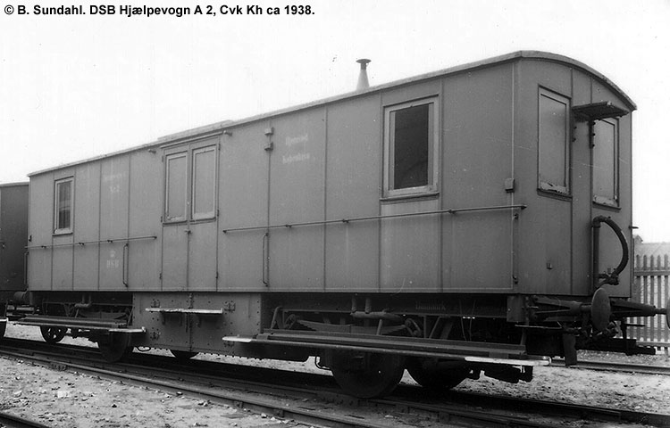 DSB Hjælpevogn A nr. 2 DSB Hjælpevogn A nr. 2