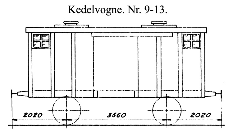 DSB Kedelvogn nr. 13