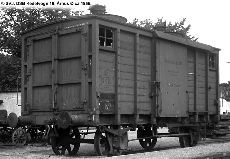 DSB Kedelvogn nr. 16 DSB Kedelvogn nr. 16