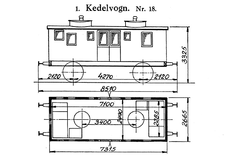 DSB Kedelvogn nr. 18 DSB Kedelvogn nr. 18