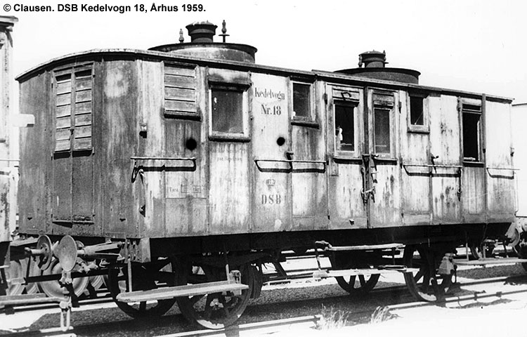 DSB Kedelvogn nr. 18 DSB Kedelvogn nr. 18