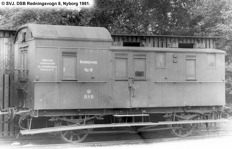 DSB Redningsvogn nr. 8 DSB Redningsvogn nr. 8