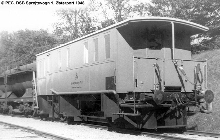 DSB Sprøjtevogn (ukrudt) nr. 1 DSB Sprøjtevogn (ukrudt) nr. 1