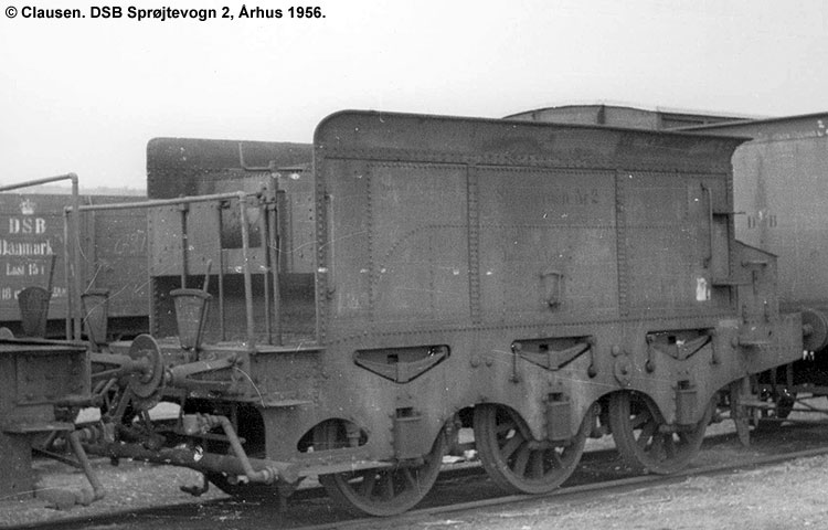 DSB Sprøjtevogn (ukrudt) nr. 2 DSB Sprøjtevogn (ukrudt) nr. 2