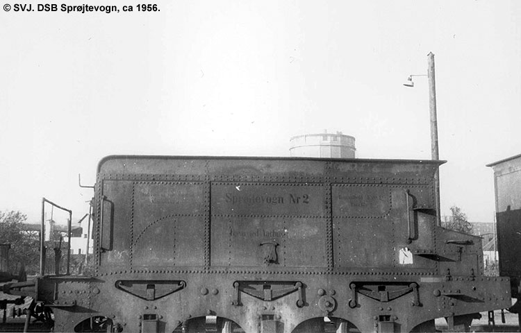 DSB Sprøjtevogn (ukrudt) nr. 2 DSB Sprøjtevogn (ukrudt) nr. 2