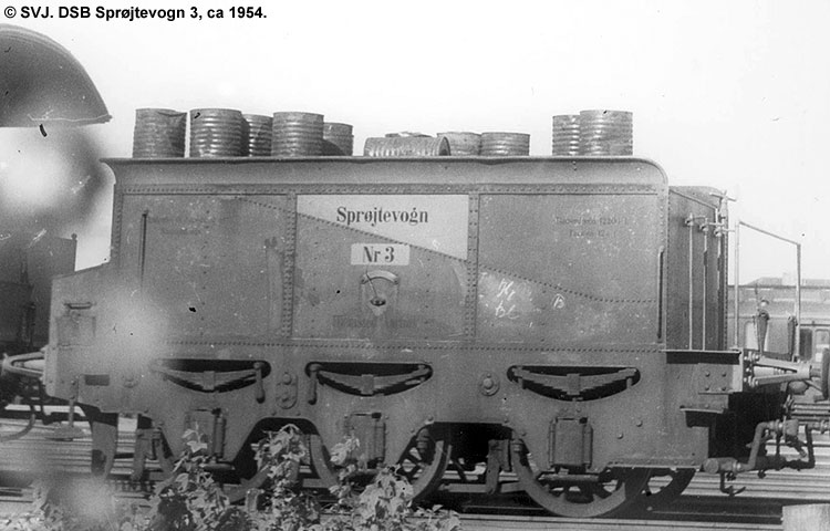 DSB Sprøjtevogn (ukrudt) nr. 3 DSB Sprøjtevogn (ukrudt) nr. 3