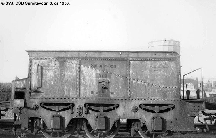 DSB Sprøjtevogn (ukrudt) nr. 3 DSB Sprøjtevogn (ukrudt) nr. 3