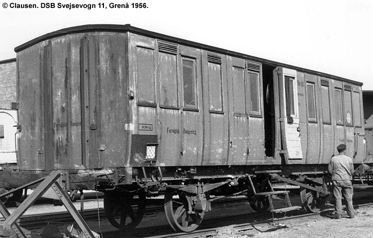 DSB Svejsevogn nr. 11 DSB Svejsevogn nr. 11