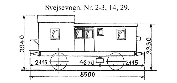 DSB Svejsevogn nr. 14 DSB Svejsevogn nr. 14