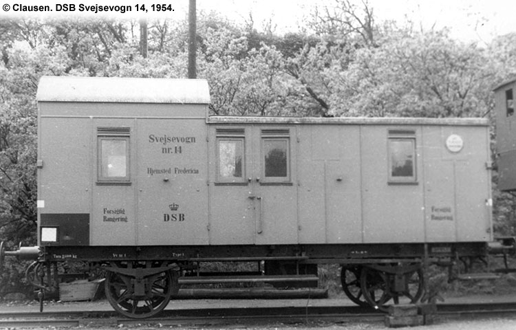 DSB Svejsevogn nr. 14 DSB Svejsevogn nr. 14