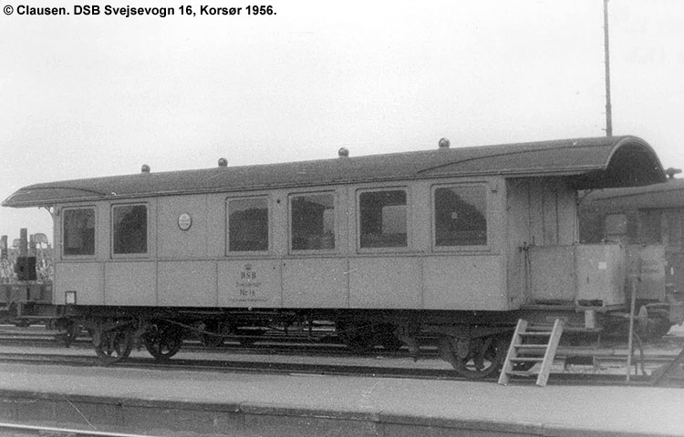 DSB Svejsevogn nr. 16 DSB Svejsevogn nr. 16