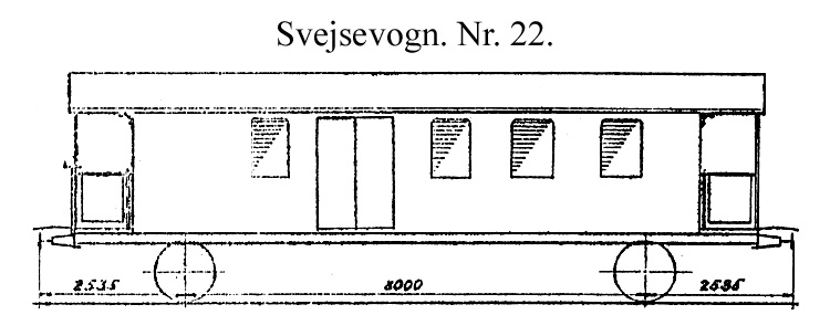 DSB Svejsevogn nr. 22 DSB Svejsevogn nr. 22