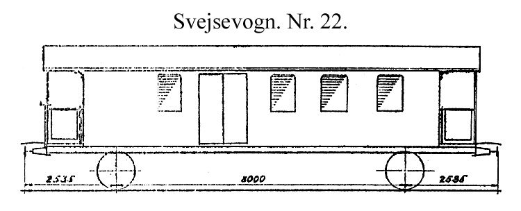 DSB Svejsevogn nr. 22