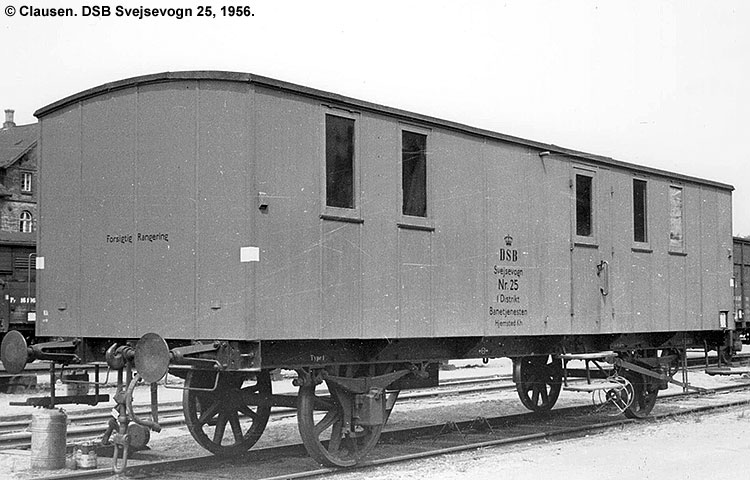 DSB Svejsevogn nr. 25 DSB Svejsevogn nr. 25