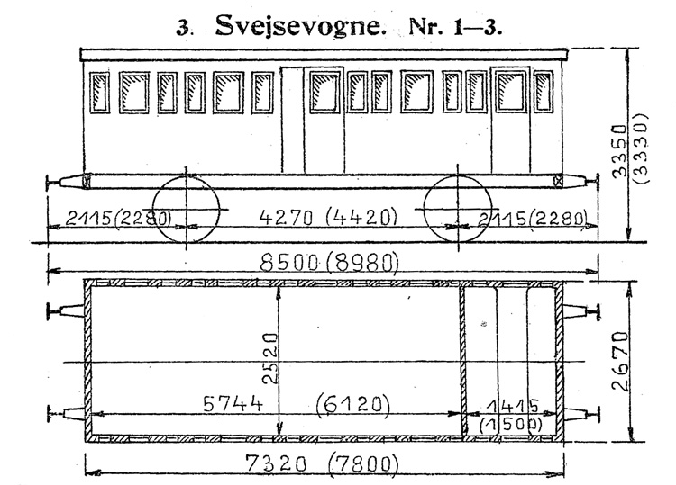 DSB Svejsevogn nr. 3