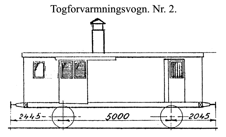 DSB Togforvarmningsvogn nr. 2