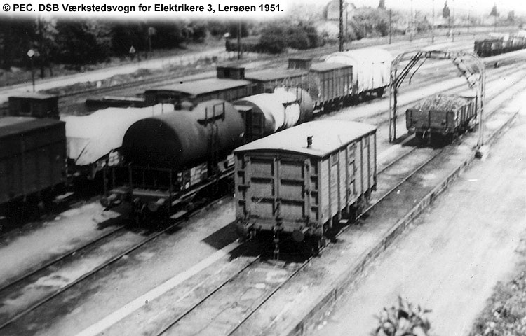 DSB Værkstedsvogn for Elektrikere nr. 3