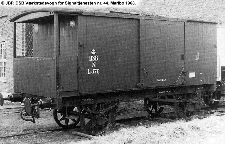 DSB Værkstedsvogn for Signaltjenesten nr. 44 DSB Værkstedsvogn for Signaltjenesten nr. 44