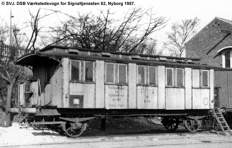 DSB Værkstedsvogn for Signaltjenesten nr. 62