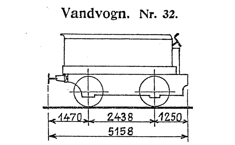 DSB Vandvogn nr. 32