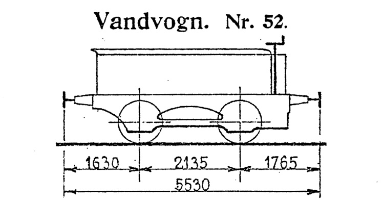 DSB Vandvogn nr. 52