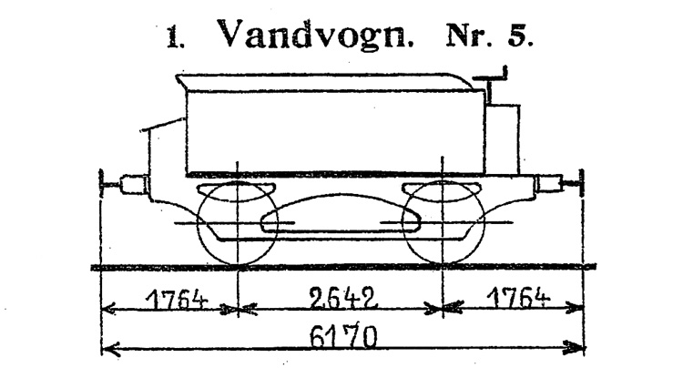 DSB Vandvogn nr. 5 DSB Vandvogn nr. 5