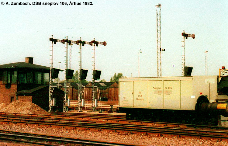 DSB Specialvogn 106<br>Sneplov DSB Specialvogn 106<br>Sneplov