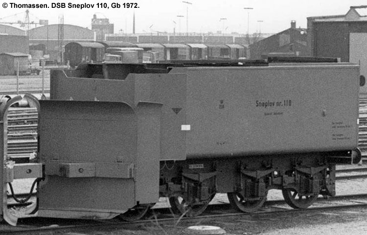DSB Specialvogn 110<br>Sneplov DSB Specialvogn 110<br>Sneplov