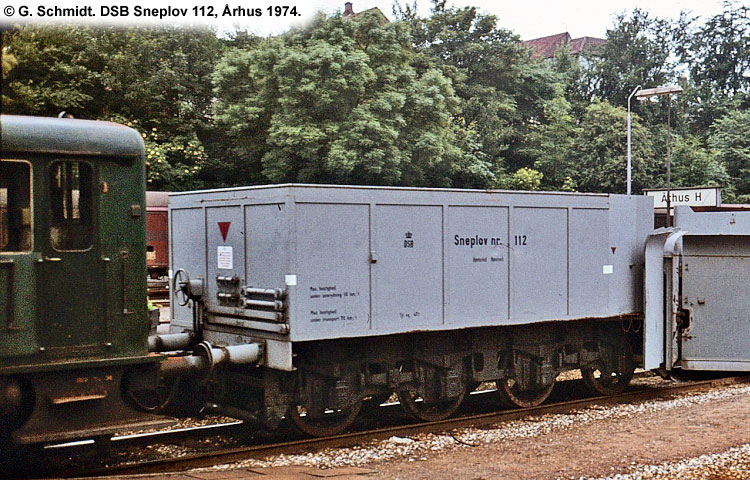 DSB Specialvogn 112<br>Sneplov DSB Specialvogn 112<br>Sneplov