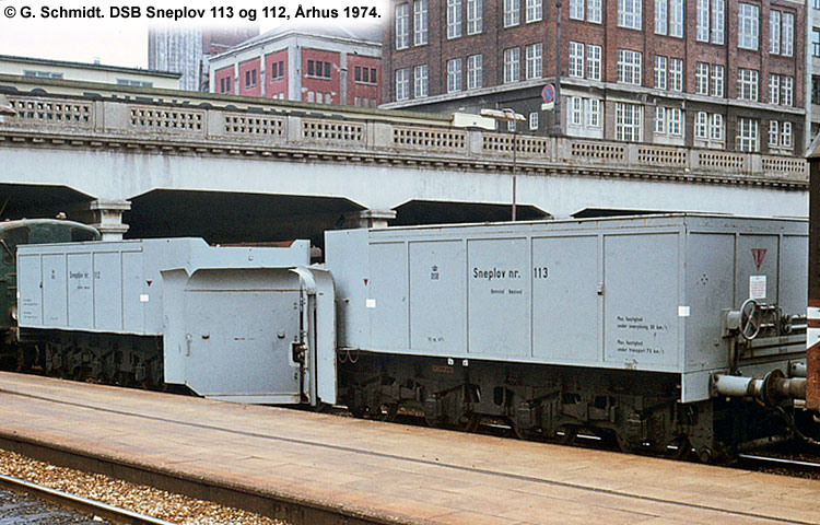 DSB Specialvogn 113<br>Sneplov