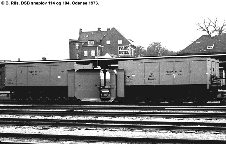 DSB Specialvogn 114<br>Sneplov DSB Specialvogn 114<br>Sneplov