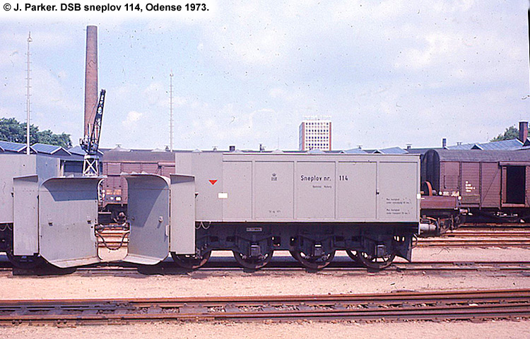 DSB Specialvogn 114<br>Sneplov DSB Specialvogn 114<br>Sneplov