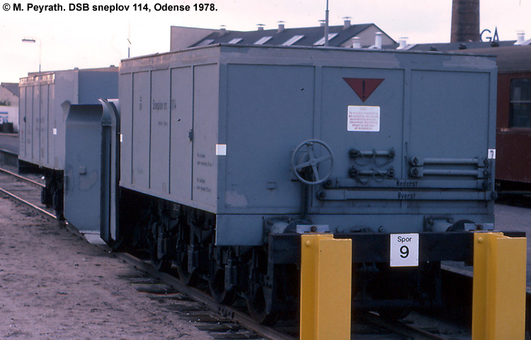 DSB Specialvogn 114<br>Sneplov DSB Specialvogn 114<br>Sneplov