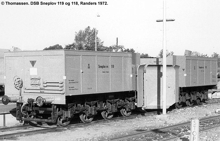 DSB Specialvogn 119<br>Sneplov DSB Specialvogn 119<br>Sneplov