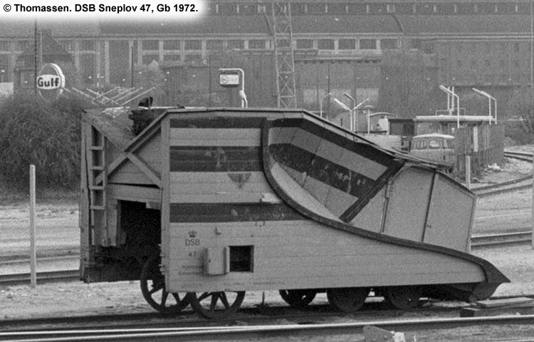 DSB Specialvogn 47<br>Sneplov