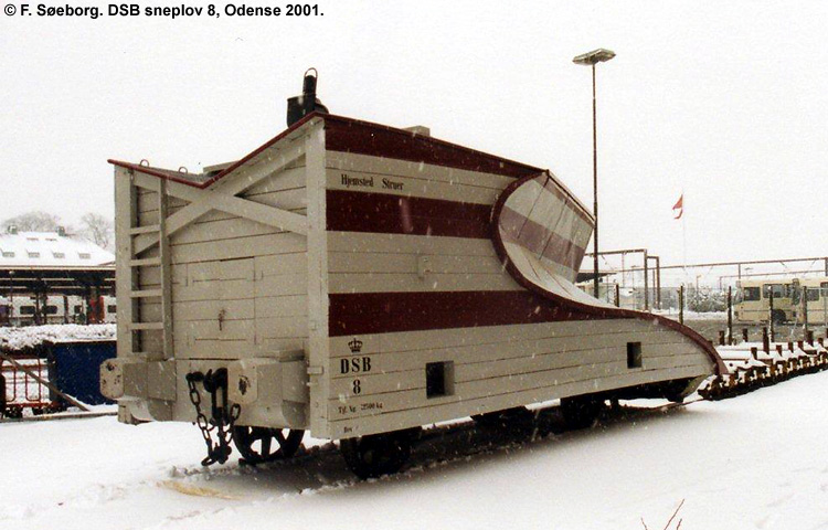 DSB Specialvogn 8<br>Sneplov