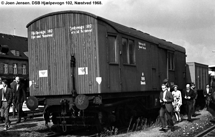 DSB Specialvogn 102<br>Hjælpevogn DSB Specialvogn 102<br>Hjælpevogn