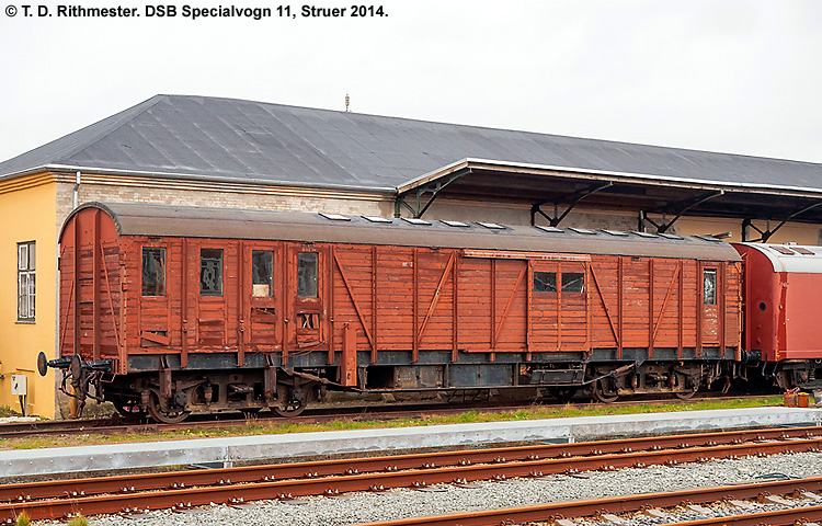 DSB Specialvogn 11<br>Hjælpevogn DSB Specialvogn 11<br>Hjælpevogn