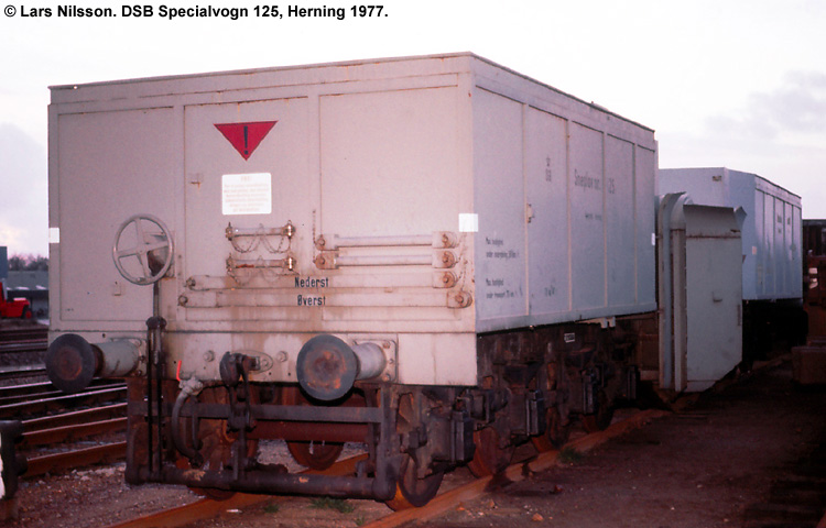 DSB Specialvogn 125<br>Sneplov