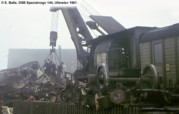 DSB Specialvogn 144<br>Kørekran