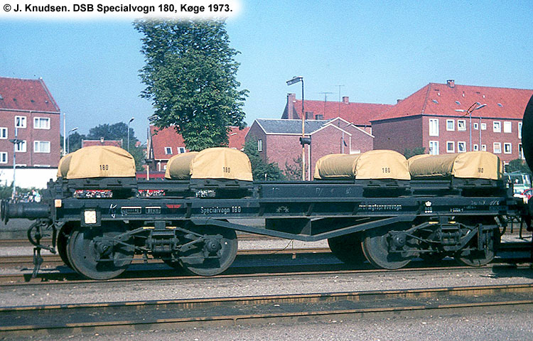 DSB Specialvogn 180<br>Brovægtsprøvevogn DSB Specialvogn 180<br>Brovægtsprøvevogn