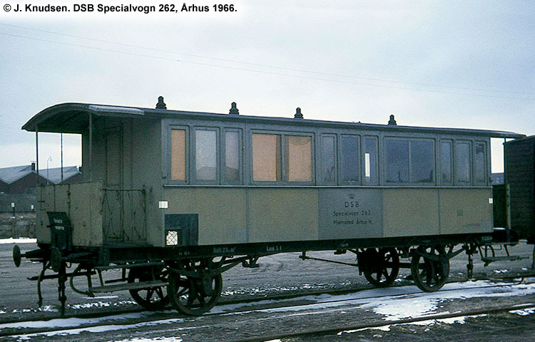 DSB Specialvogn 262<br>Bygningsvogn