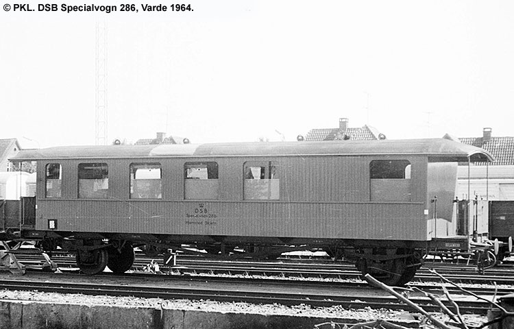 DSB Specialvogn 286<br>Bygningsvogn