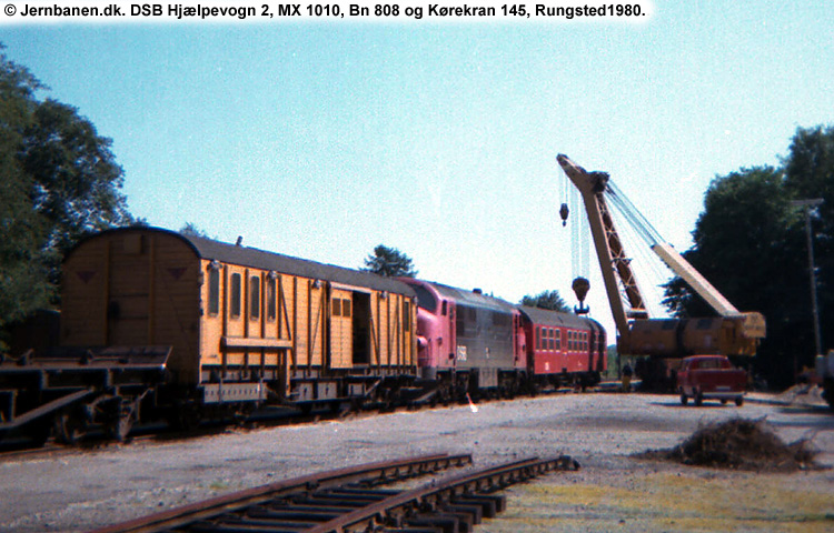 DSB Specialvogn 2<br>Hjælpevogn DSB Specialvogn 2<br>Hjælpevogn